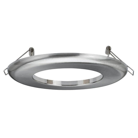 Adapter für Einbaudurchmesser von 75-120 mm auf 68-70 mm - silberner Einbauadapter von Paulmann.