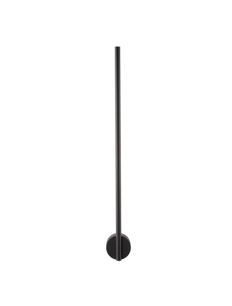 Aden LED Wandleuchte 3000K in schlanker, schwarzer Silhouette für modernes Wohndesign.