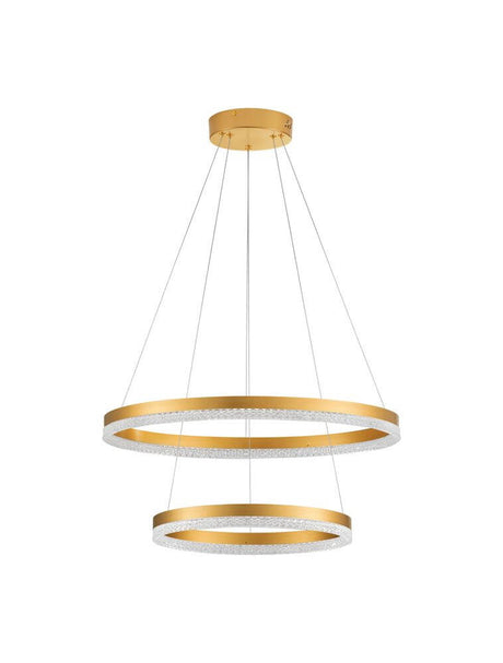 Lampa wisząca LED LED 2-płaszcza Ø 60 cm