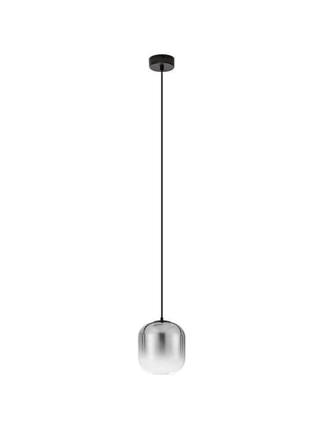 Aelia LED pendant light 3000K black, smoke in elegant design, ideal for modern interiors.