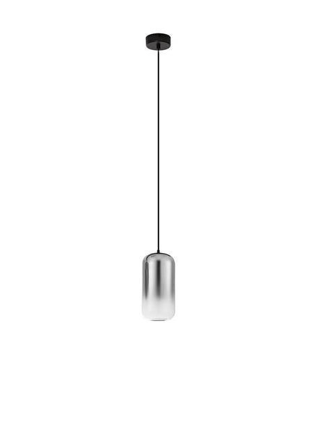 Aelia LED pendant light 3000K black, smoke in an elegant, minimalist form, ideal for modern interiors.