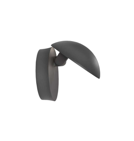 Agile LED-ulkoseinävalaisin 3000K tummanharmaa IP54