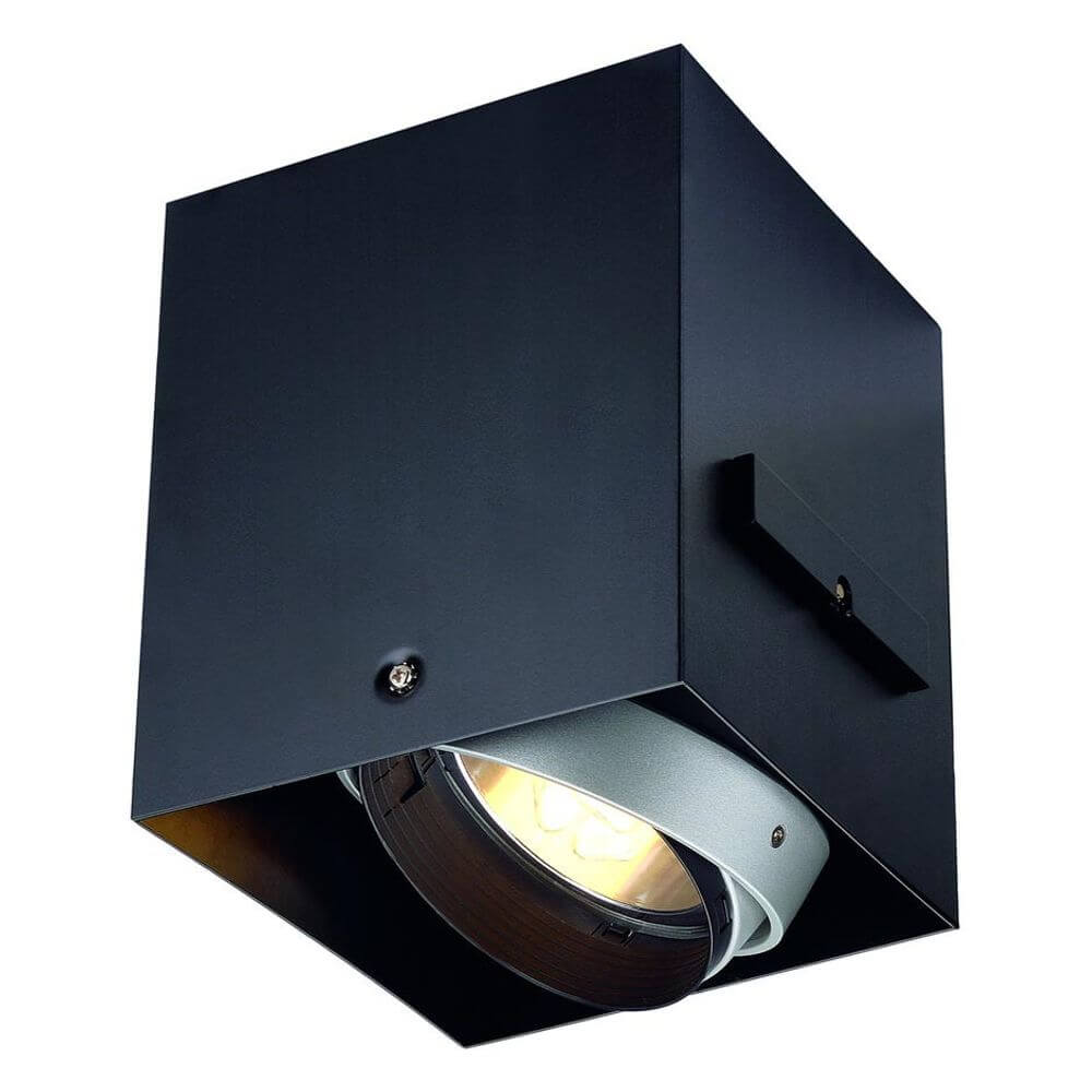 Aixlight Pro 50 1 Frameless Einbaurahmen inkl. Einbau-Kit Schwarz in schwarzem Design, ideal für Hohldecken.