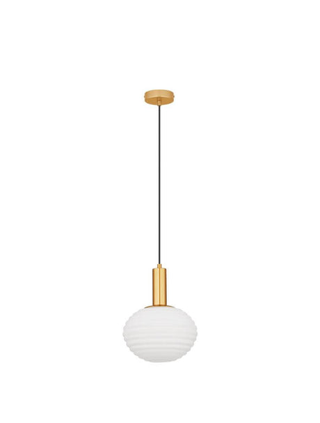 Tutta lampada a ciondolo e27 oro, bianco