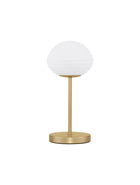 Allen Tischleuchte Gold/Weiß Ø 18cm (2)