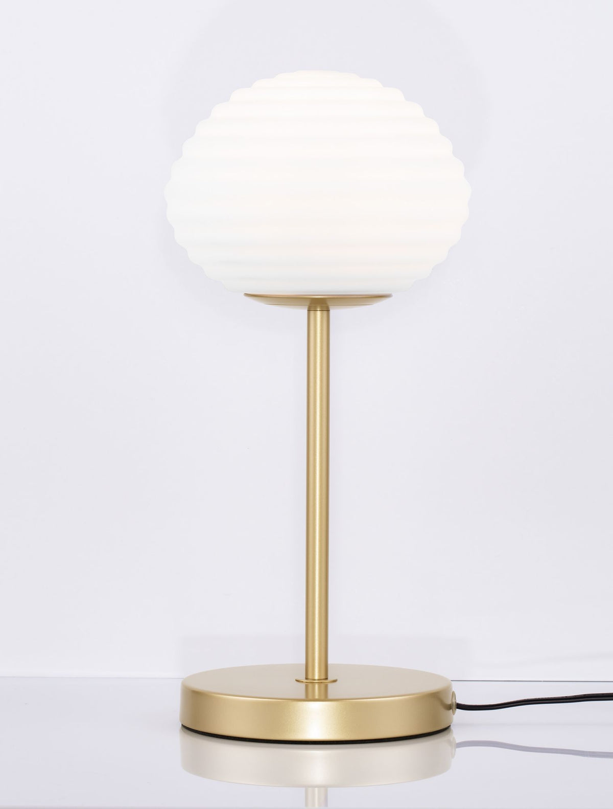 Allen Tischleuchte Gold/Weiß Ø 18cm (4)