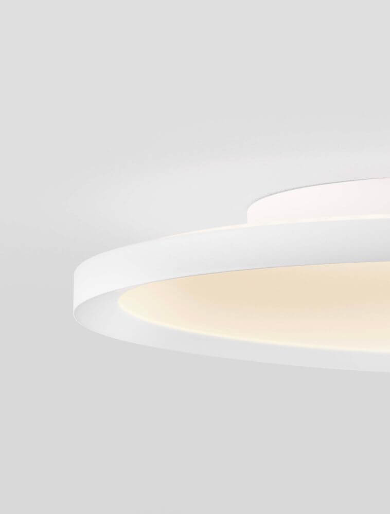 Aoton Deckenleuchte Ø 40cm Rund 3000K mit dimmbarem Licht und DIP-Switch-Funktion.