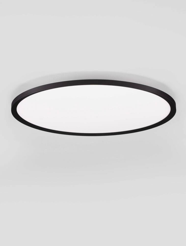 Aoton Deckenleuchte Ø 60cm Rund 3000K mit elegantem, flachem Design und hochwertiger Lichtdiffusion.