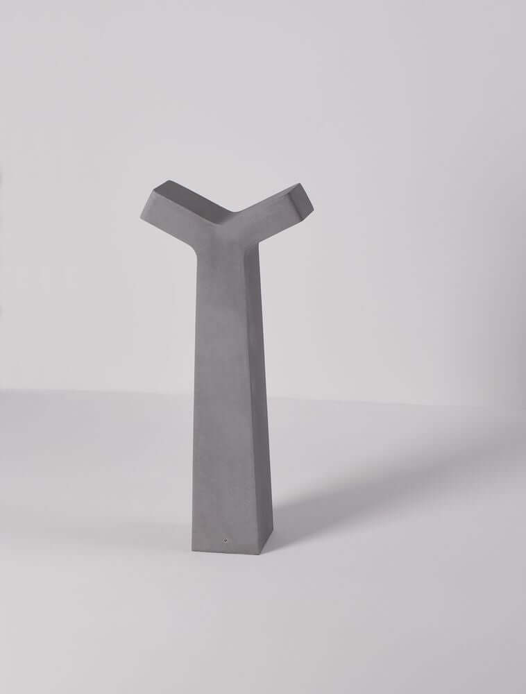 Aran LED Außenwegeleuchte 3000K Grau IP65 elegante Beton Wegleuchte mit modernem Design