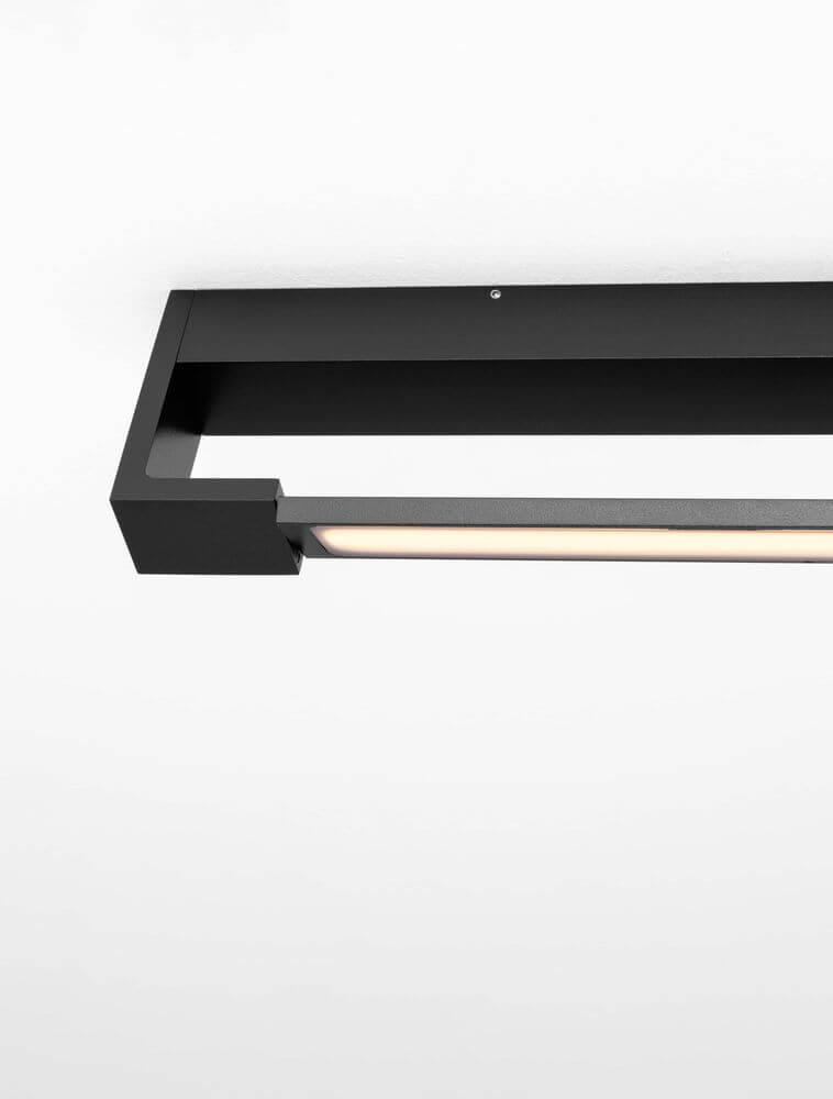 Arga LED Wandleuchte 45cm 3000K IP44 - moderne Wandleuchte mit effizienter LED-Beleuchtung