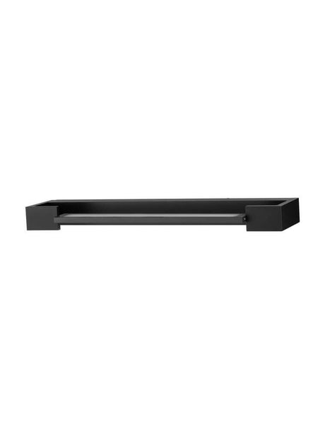 Arga LED Wandleuchte 45cm 3000K IP44 schwarze LED-Wandleuchte für moderne Innenräume