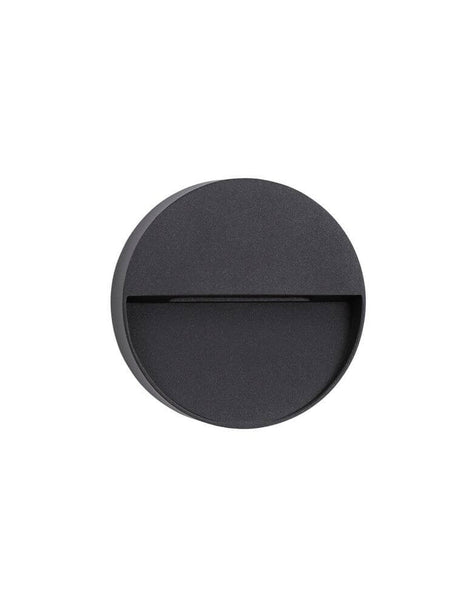 Arne LED utendørs vegglampe Ø 12 cm IP54