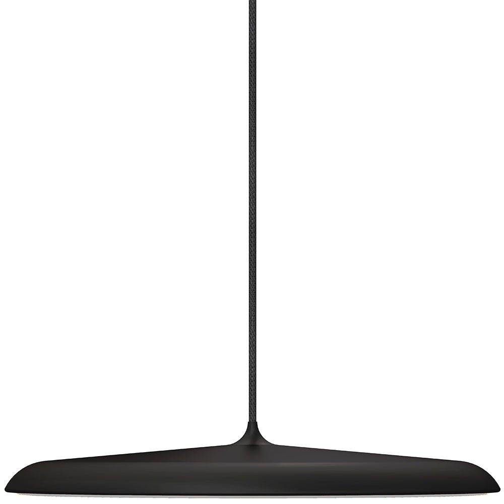 Artist 40 LED Pendellampe Ø 40cm Dimmbar 1460lm Schwarz in elegantem Design, ideal für stilvolle Räume.