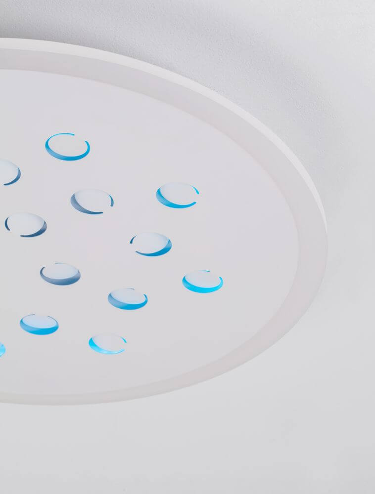 Astro LED Deckenleuchte 3000K Weiß, moderne Deckenleuchte mit eleganten Lichteffekten