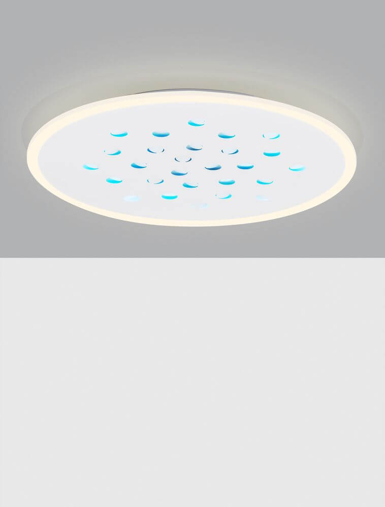 Astro LED Deckenleuchte 3000K Weiß mit modernem Design und sanfter Beleuchtung.