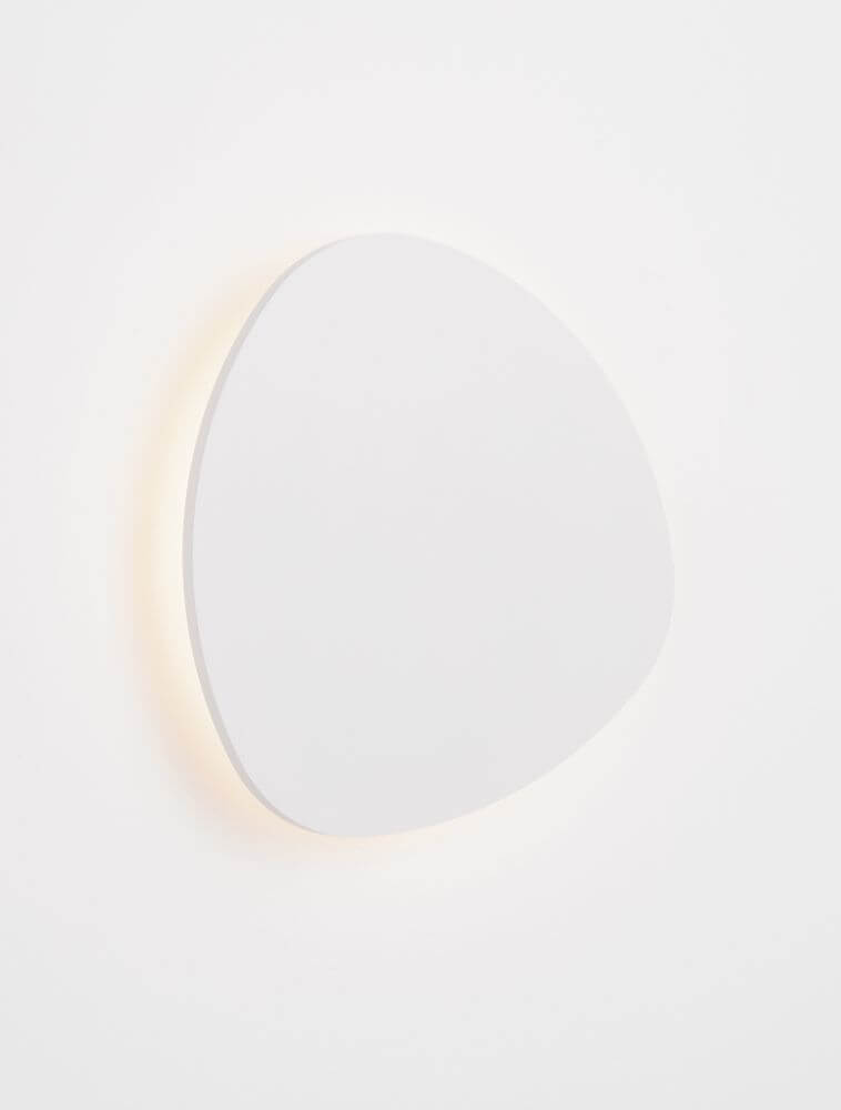 Atena LED Wandleuchte 3000K Weiß - moderne Wandbeleuchtung in Weiß mit warmem Licht.