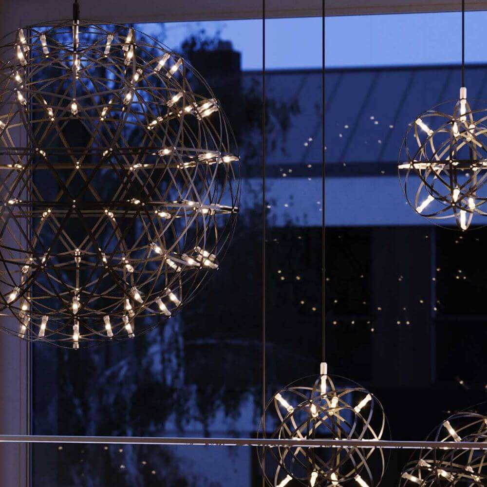 s.luce Atom LED-Hängeleuchte Dimmbar - Moderne Hängelampen für beeindruckende Lichtakzente im Wohnraum.