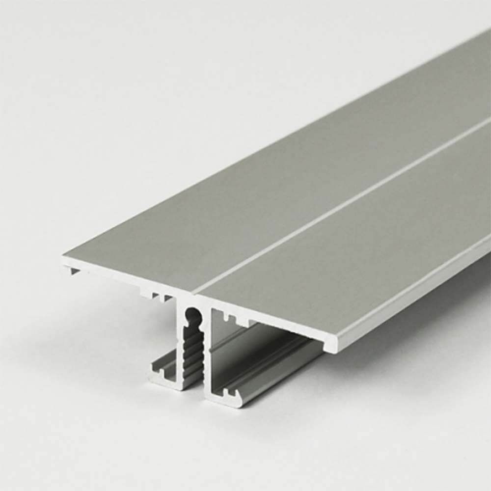 Aufbau-Wandprofil T-Form 200cm Alu-eloxiert für LED-Strips - Aluminiumprofil für LED-Einbau.
