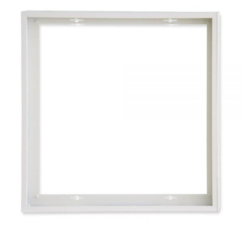 Aufbaurahmen Weiß für LED Panel 625