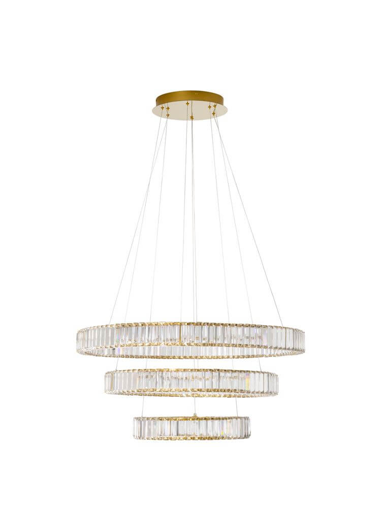 Aurelia LED Pendelleuchte Ø 80cm 3500K mit raffiniertem Design und blendfreier Lichttechnik.