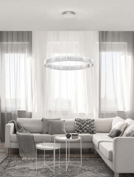 Lampada a ciondolo a LED Aurelia Ø 80 cm 3500K