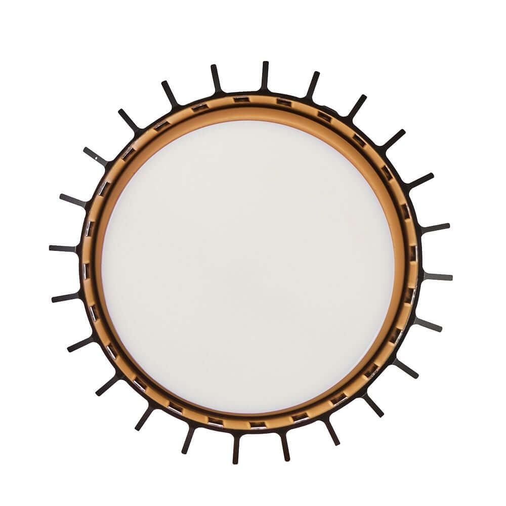 Außendeckenlampe Aludra Seaside IP54 in skulpturalem Design mit minimalistischem Look.