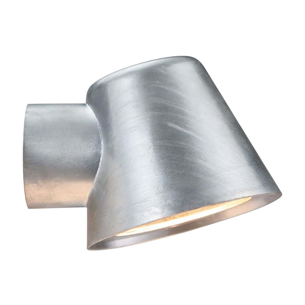 Außenwandlampe Aleria IP44 aus lackiertem Aluminium mit elegantem Design für den Außenbereich.