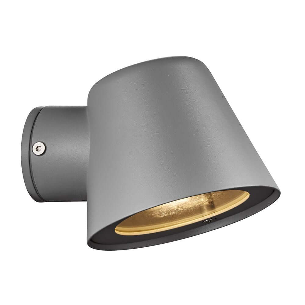 Außenwandlampe Aleria IP44 in elegantem Design aus lackiertem Aluminium für Außenbereiche.
