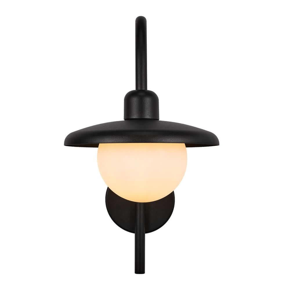 Außenwandlampe Berlo IP44, klassische Wandleuchte mit elegantem Design und blendfreiem Licht.