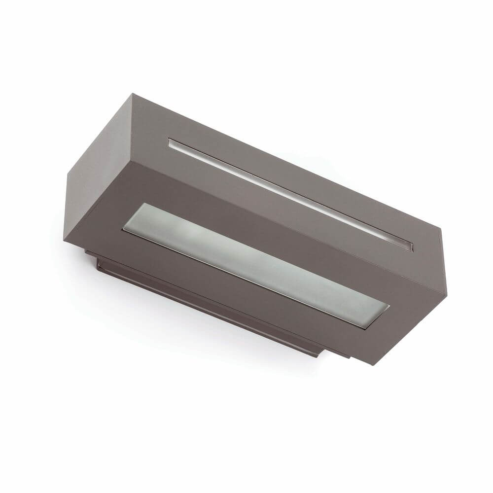Außenwandlampe WEST-1 IP54 Dunkelgrau, moderne und stilvolle Beleuchtung für außen.
