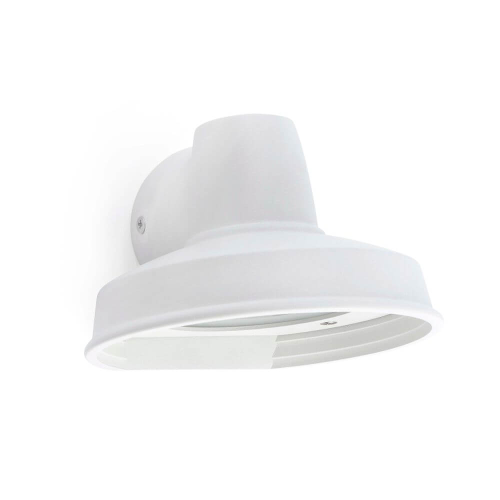Außenwandleuchte BRONX IP44 Weiß - elegante Wandbeleuchtung für Außenbereiche.