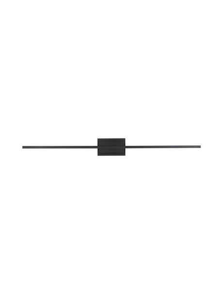 Azure LED wall light 3000K black - modern wall light in elegant black, ideal for any room.