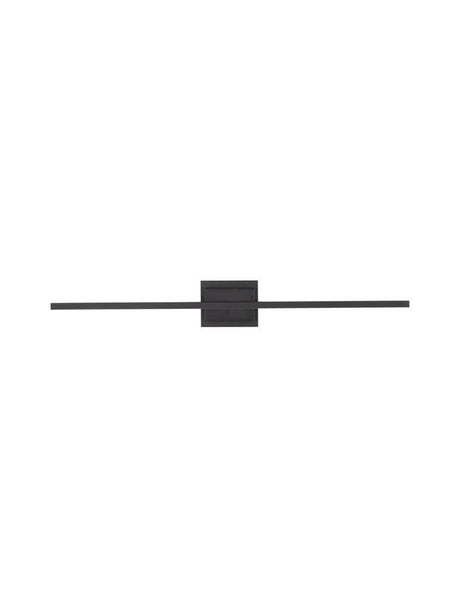 Azure LED wall light 3000K black - elegant and modern wall lighting in black.