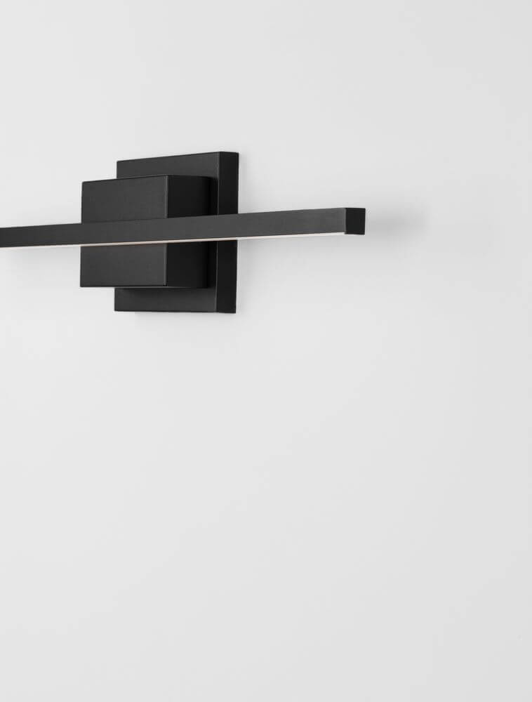 Azure LED Wandleuchte 3000K Schwarz - moderne Wandleuchte in elegantem Schwarz für stilvolle Innenräume.