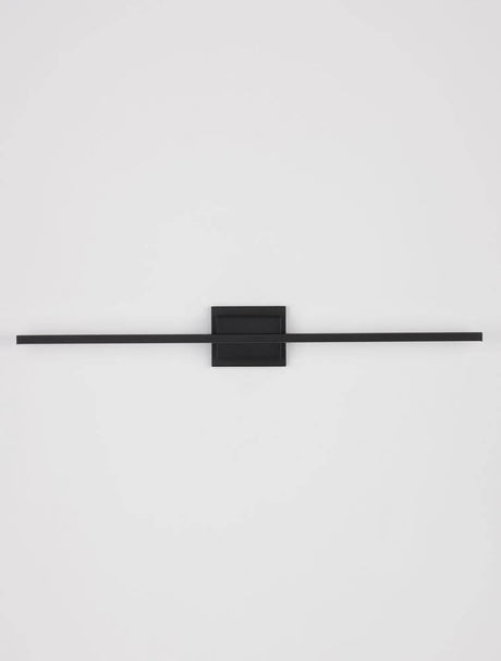 Azure LED wall light 3000K black - modern wall light in chic black for stylish interior design.
