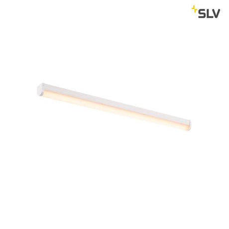 Bena LED 120 Deckenleuchte Weiß 3000K in modernem Design mit warmweißem Licht in weißem Rahmen