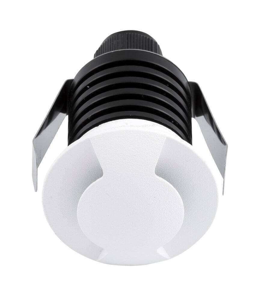 Bang LED Außenbodeneinbauleuchte Nickel IP67 von Nova Luce in modernem Design, ideal für Außenbeleuchtung.