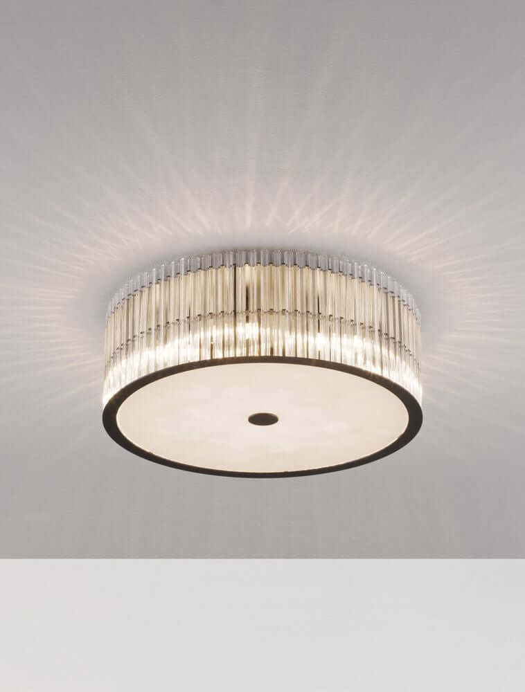 Elegante Barok Deckenleuchte Ø 47cm mit modernem Lichtdesign und klassischer Formgebung.