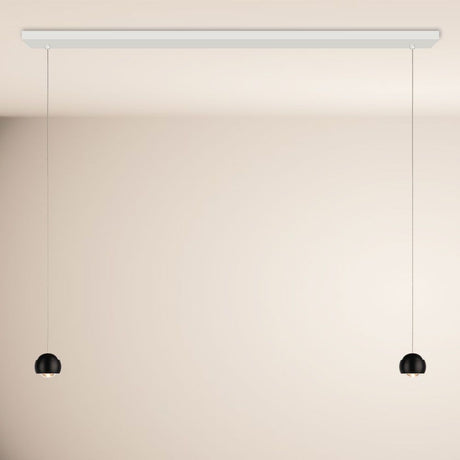 s.luce Beam LED mesa de comedor lámpara colgante haz 160cm