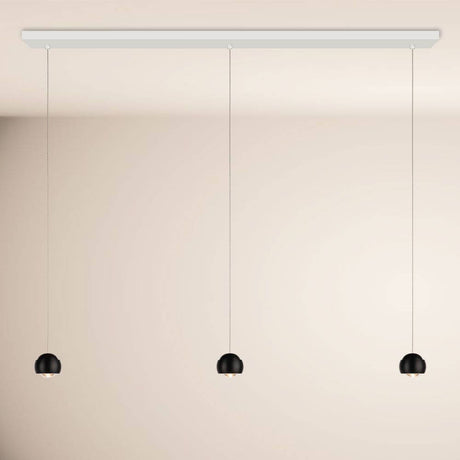 s.luce Beam LED dining table hanging lamp beam 160cm