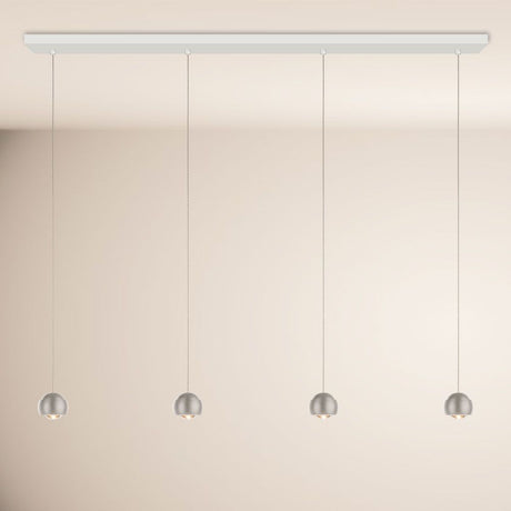 s.luce Beam LED mesa de comedor lámpara colgante haz 160cm