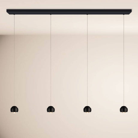 s.luce Beam LED dining table hanging lamp beam 160cm