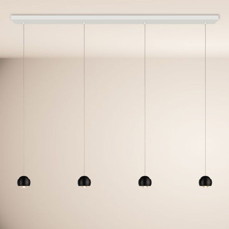 s.luce Beam LED mesa de comedor lámpara colgante haz 160cm