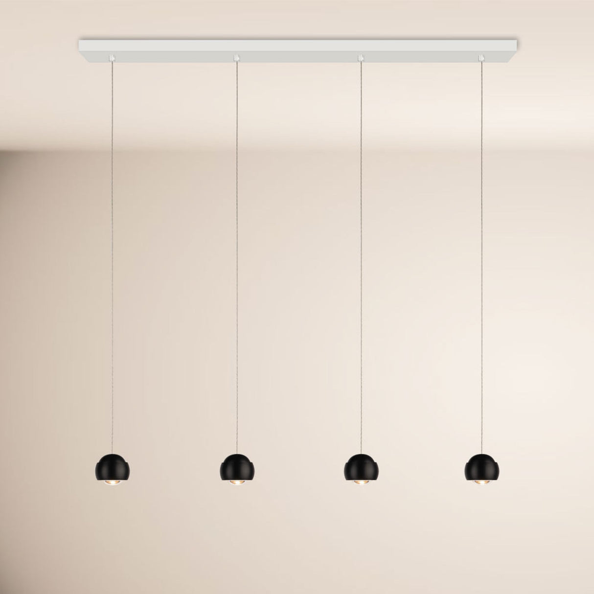 s.luce Beam LED pendellampe til spisebord i bjelkeform 120 cm