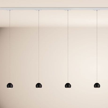 s.luce Beam LED pendant lamp 1-phase track system center feed