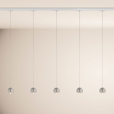 s.luce Lámpara colgante Beam LED Sistema de carriles de 1 circuito Alimentación central