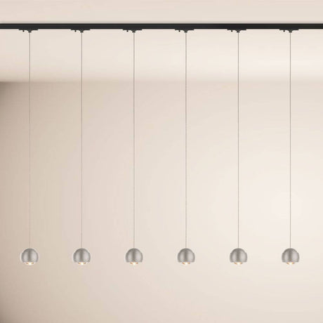 s.luce Beam LED pendant lamp 1-phase track system center feed