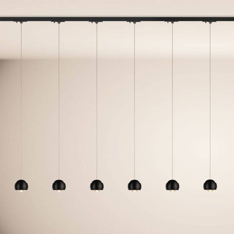 s.luce Beam LED pendant lamp 1-phase track system center feed