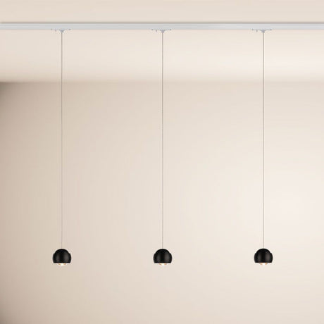 s.luce Beam LED pendant lamp 1-phase track system center feed
