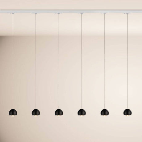 s.luce Beam LED pendant light 1-circuit track system End feeder